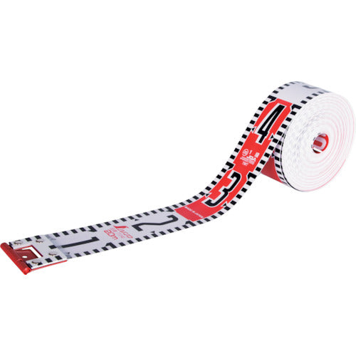 Shinwa Rod Tape Glass Fiber 20m Width 60mm Clear Pack JIS 77240 1 pc