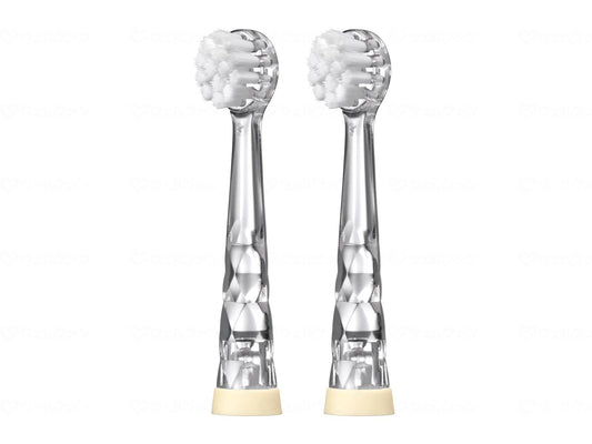 シースターﾍﾞﾋﾞｰｽﾏｲﾙﾚｲﾝﾎﾞｰ替えﾌﾞﾗｼ　2本入 ﾊｰﾄﾞ