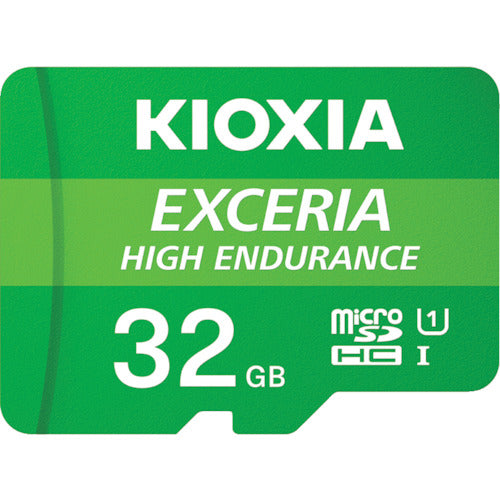 KIOXIA 고내구성 microSD 메모리 카드 32GB KEMU-A032G 1001301KEMU-A032G 1개