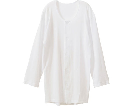 Comfortable Indian cotton 3/4 sleeves for men / Q0012T White LL 1 piece