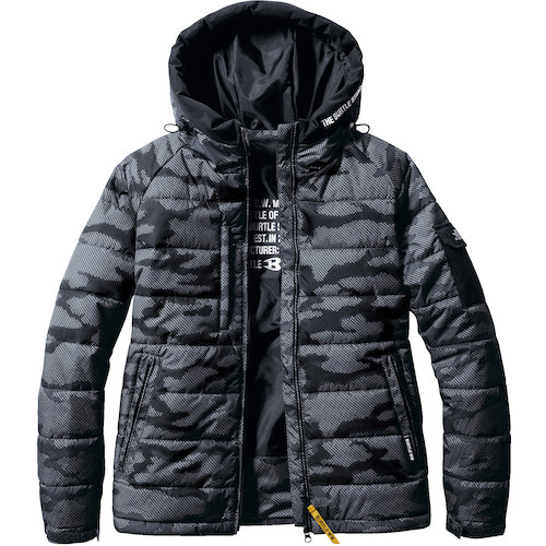 BURTLE Cold Weather Hoodie Jacket (Unisex) 5030-64-M Urban Black 5030-64-M 1 piece