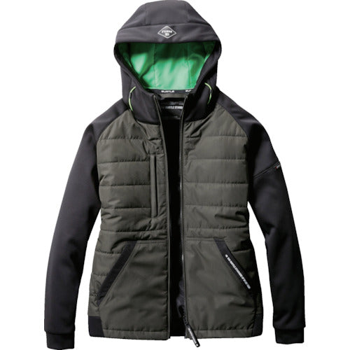 BURTLE TC 방풍 후디 재킷 3210-61-L 아미 카키 3210-61-L 1 착용