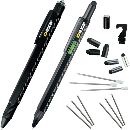 OnSquare 11 기능 부착 멀티 툴 펜(2개 세트) DX-501B 1 S