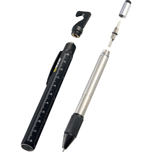 OnSquare 11 기능 부착 멀티 툴 펜(2개 세트) DX-501B 1 S