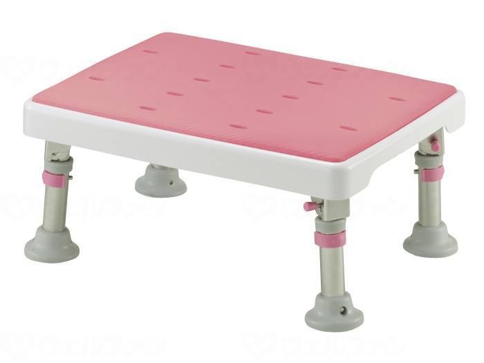 Richell Folding Bathtub Stand Patapitakun Soft Pink