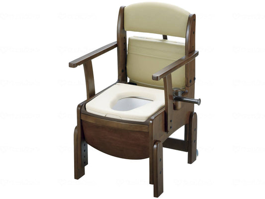Richell Wooden Toilet Kiraku Compact Soft Seat