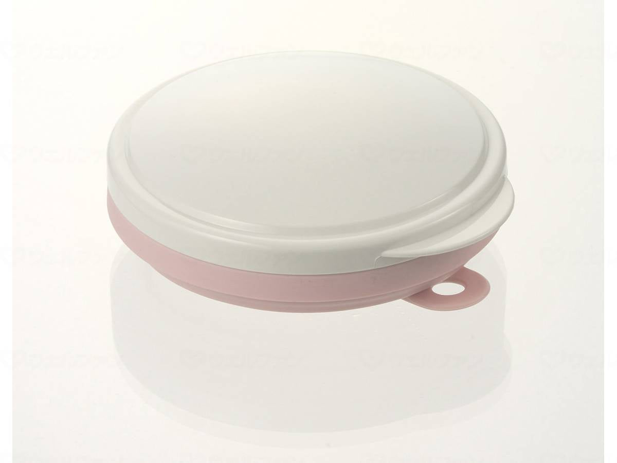 I like using Richell! Denture case, pink