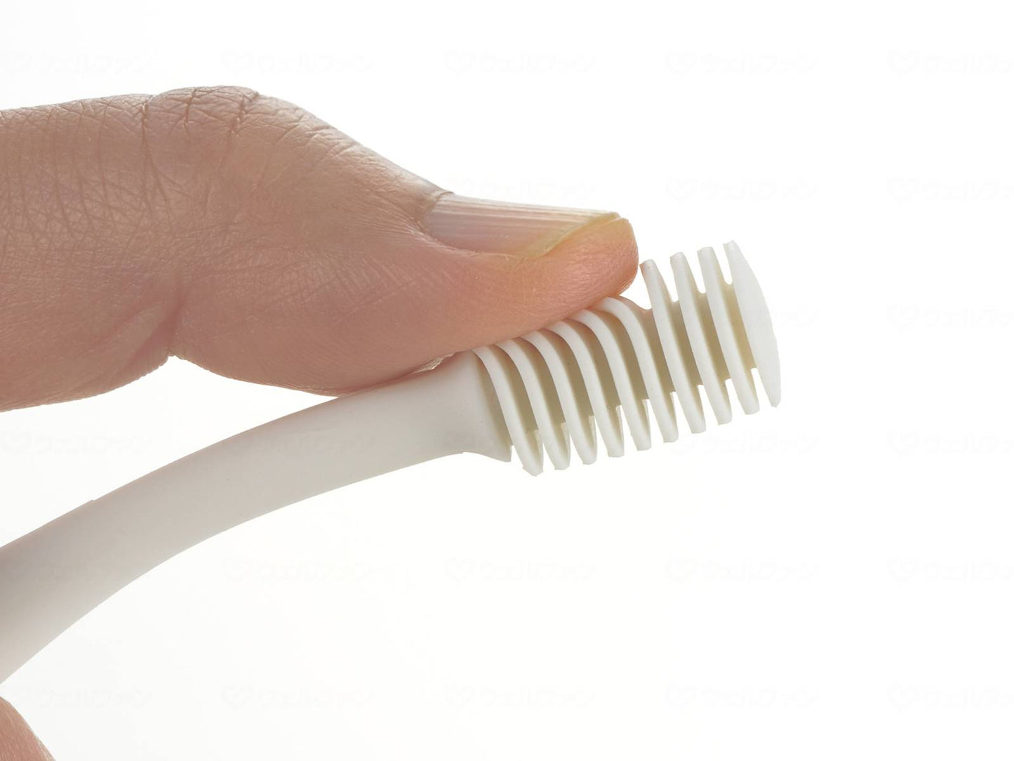 I like using Richell! Gum Massage Brush, White