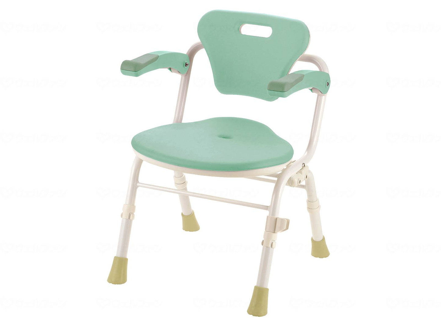 리첼 부드러운 쇼티아크레오오 접이식 타이타방 가비프 팔걸이 붙이 라이트 글린 폭 52 cm