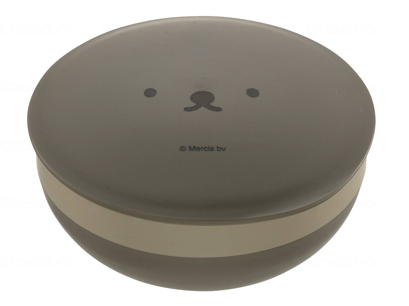 Richeldick Bruner soap box, round, grey