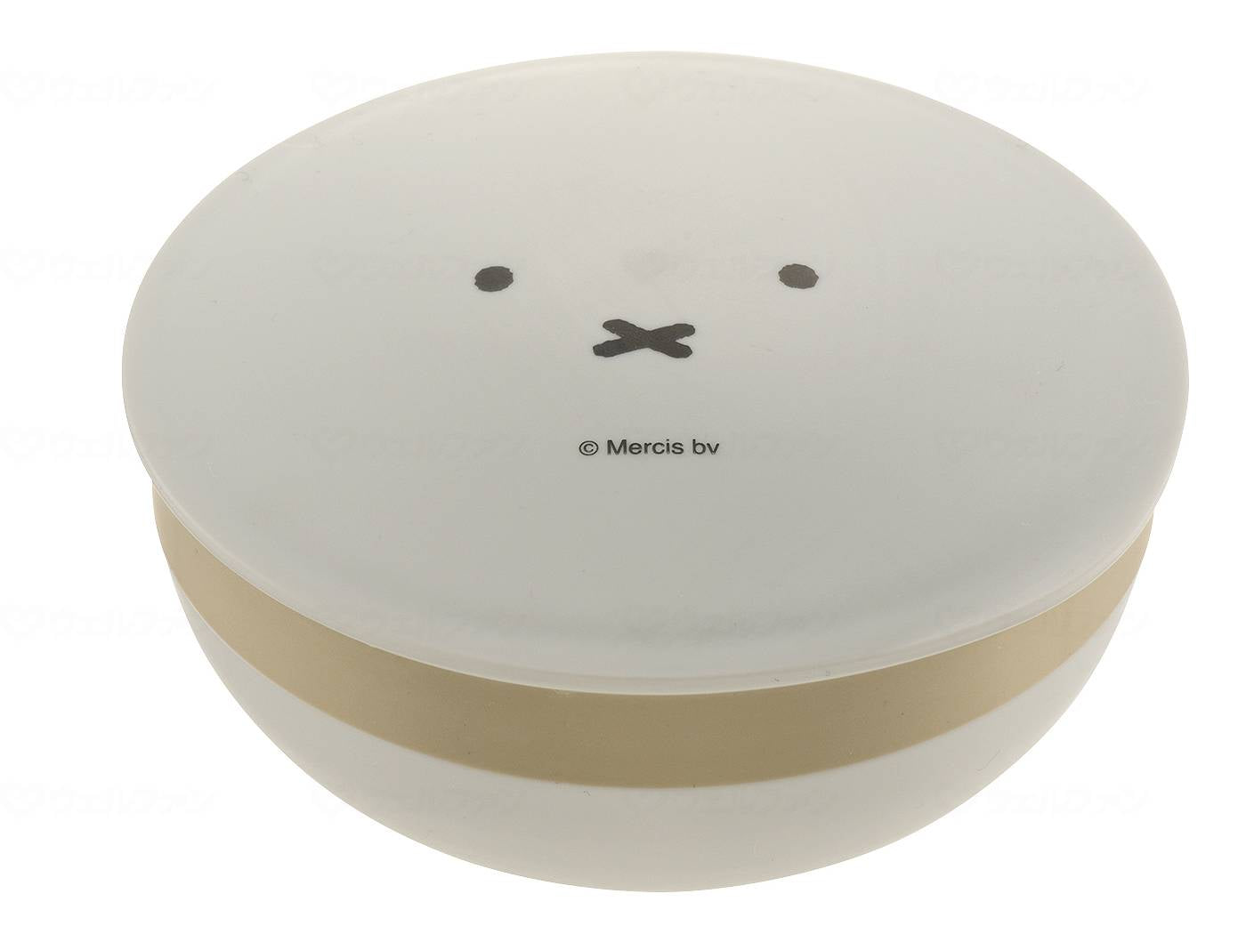 Richeldick Bruner soap box, round, white