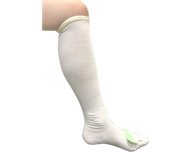 서지컬 하이삭스 / MKS26S 발목 S 발바닥 26-27.5 cm 화이트×물색(2장 1조) 1 다리