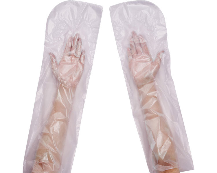 ケープ　介助グローブ　使い捨てタイプ / CK-498　50枚入　左右兼用　1 小箱