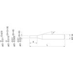 NS Infinite Lead 25 End Mill 4-Blade MX425 Φ12 MX425 12 1 Piece