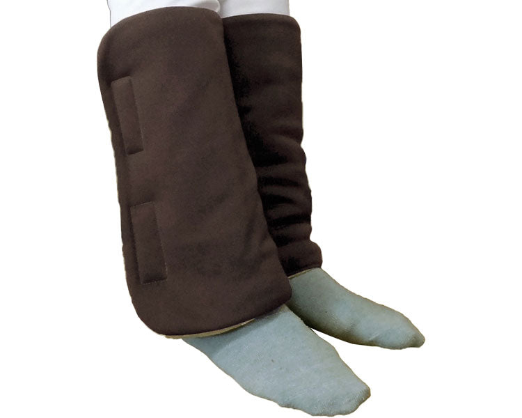 遠赤レッグウォーマー　ゆったりラクラクタイプ / MT-5000　ブラウン　2枚組　1 組