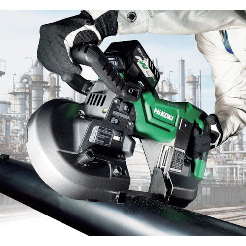 ＨｉＫＯＫＩ　コードレスロータリバンドソー　３６Ｖ　本体のみ　CB3612DA-NN　1 台