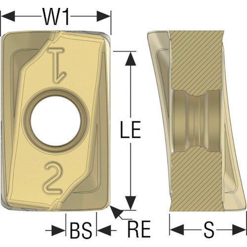 세코 밀링 더블 터보 밀용 인서트 ZOMX16 MP3000 ZOMX160708TR-M12 10 개