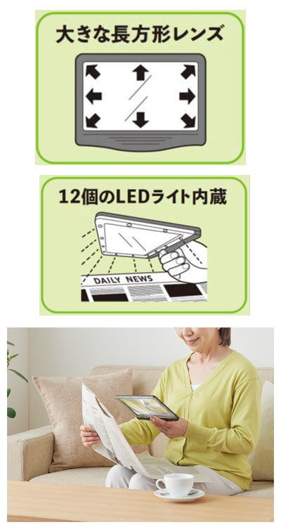 Magnifying glass with light / AM50 1 pc