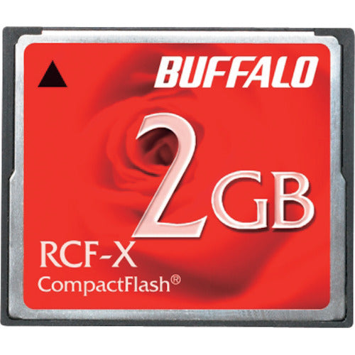 BAFFALO Compact Flash High Cost Performance Model 2GB RCF-X2G 1 piece