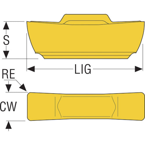 セコ　旋削　ＭＤＴ溝入れ用インサート　ＬＣＭＦ１３０３　ＣＰ５００　LCMF130302-0300-FT　10 個