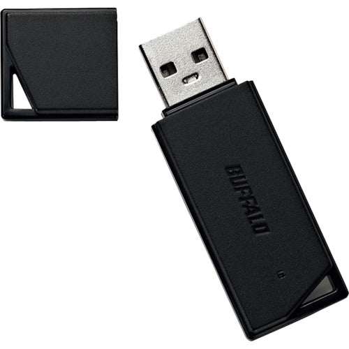 BAFFALO USB 2.0 Both USB Memory 16GB Black RUF2-KR16GA-BK 1 piece