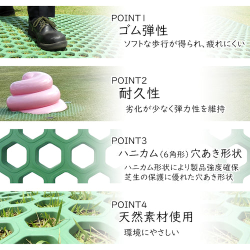 Hiroshima Kasei Glass Mat GHS Green GRASS-GHS-GR 1 sheet