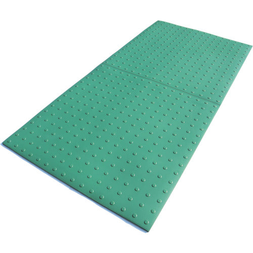 Hiroshima Kasei Easy Mat, Green, 10mm Thick, RAKU-T10-GR, 1 sheet