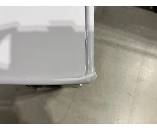 [Defective product] 8-5893-22 Navismate Tray Wagon with auxiliary top, 3-tier box, blue, 1 unit