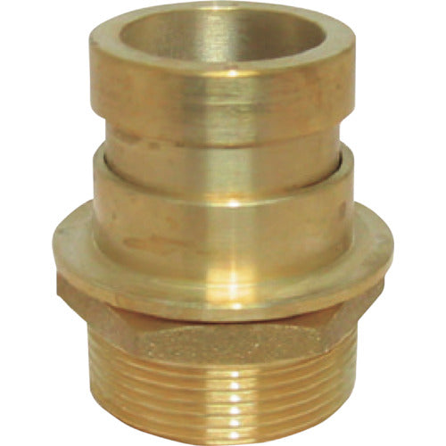 IWA Brass Machino-type intermediate fitting C103 Machino male x gas screw male (PT screw) 36C040B 1 piece