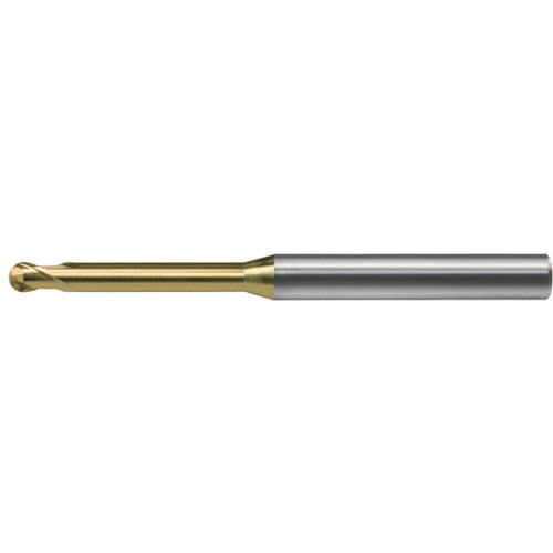 유니온 툴 ​​초경 엔드밀 롱 넥 볼 R0.2×유효 길이 5×φ4 HSLB2004-050 1개