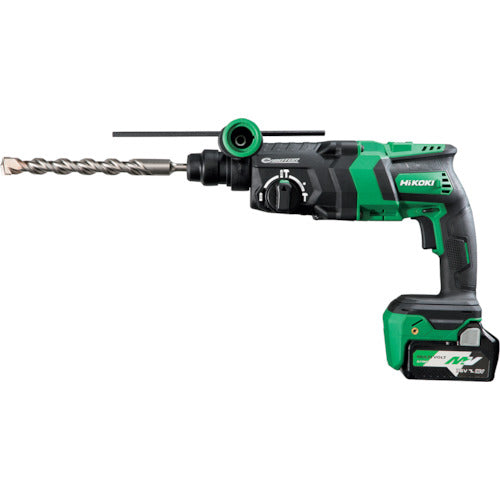 HiKOKI 18V Cordless Rotary Hammer Drill SDS Plus Shank Gun Handle 3 Modes MV Battery DH18DPC-2XP 1 Unit