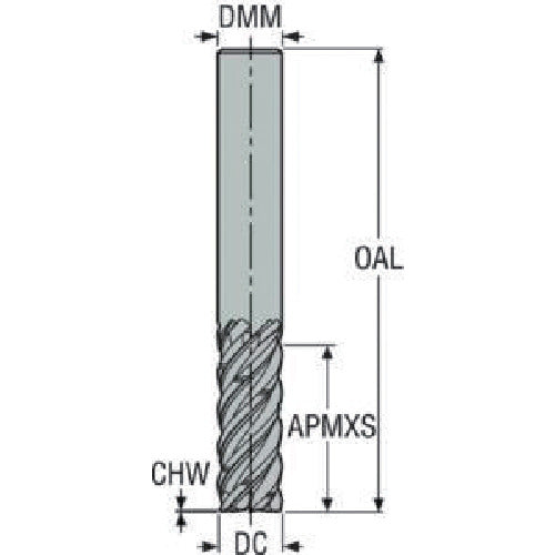 세코 JABRO JS565 스퀘어 엔드밀 JS565120D3C.0Z5C-NXT 1개