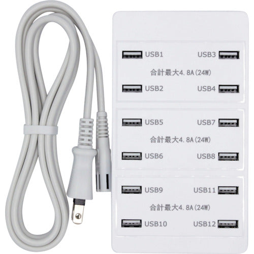 STARLIGHT 12-port USB charger SK-CH12A72WPO 1 piece