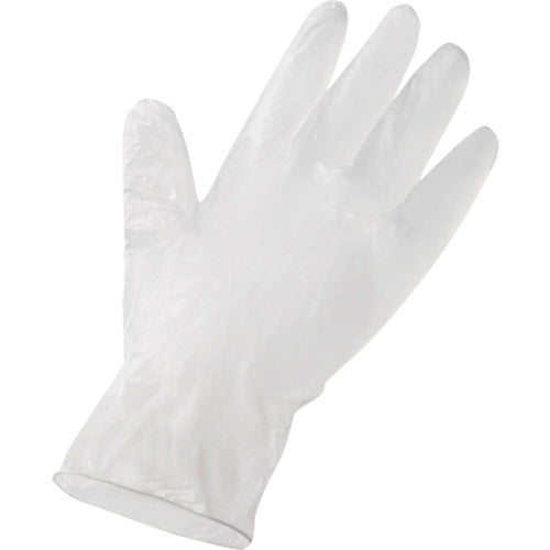 シンガー　シンガープラスチック手袋ＦＤ（１００枚入）Ｌ　PVC0504PFTBL　1 箱
