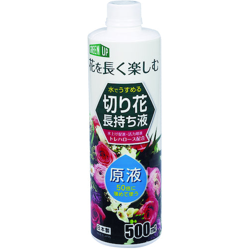 紀陽除虫菊　切り花長持ち液　５００ｍｌ　K-2612　1 個