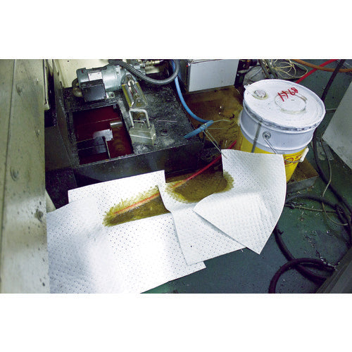 테라모토 흡유 시트(안감 없음) 300×400 mm (110장입) MR-939-302-0 1 상자