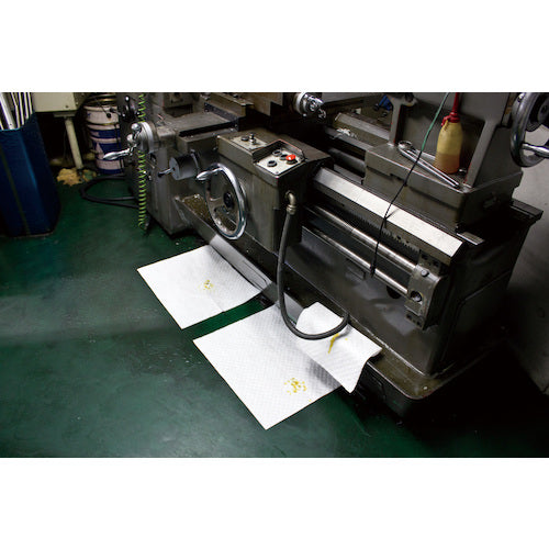 テラモト　吸油シート（裏地なし）４００×５００ｍｍ　　（１１０枚入）　MR-939-304-0　1 箱