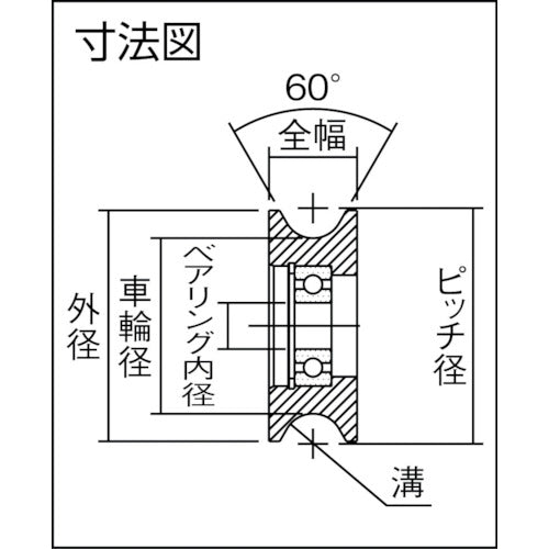 イマオ　ガイドローラーＲ型　適用ローラーピンＲＬＰ０８０７用　GRL40J-R　1 個