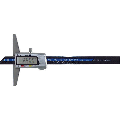 신와 디지털 뎁스 게이지 150mm 홀드 기능 부착 19306 1개