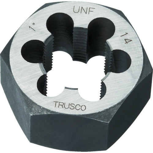 ＴＲＵＳＣＯ　六角サラエナットダイス　ＵＮＦ５／８−１８　TD6-5/8UNF18　1 個