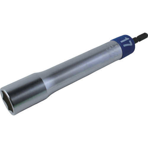 ＴＯＰ　電動ドリル用アルファソケットロングタイプ　１７ｍｍ　EDX-17L　1 個