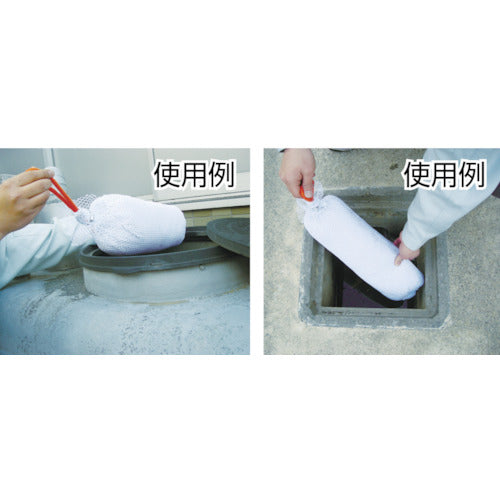 JOHNAN Absorbent (Pillow Type) Oil Absorbent Abrator Tube (Pack of 6) Oil Absorption Capacity 7L MFT40 1 Box