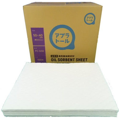 ＪＯＨＮＡＮ　油吸収材　アブラトール　シート５０×４０×０．４ｃｍミシン目入り　PC50M　1 箱