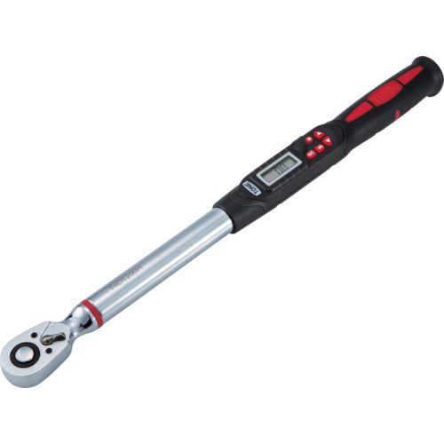 TONE 토크 렌치(디지털식) 래칫 디지 토크 토크 조정 범위 40~200N·m T4DT200H 1개