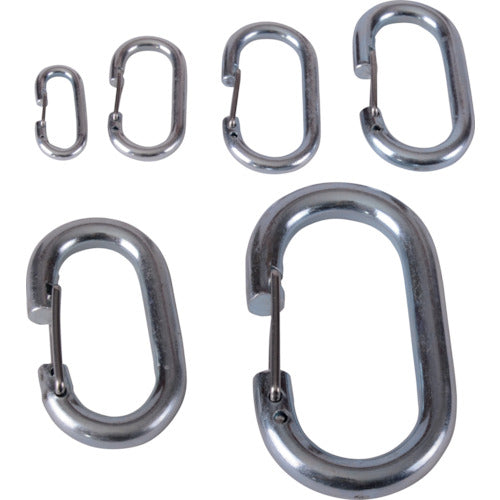 ＴＲＵＳＣＯ　まとめ買い　Ｃリンク　スチール　８ｍｍ１０個　TTCR810P　1 組