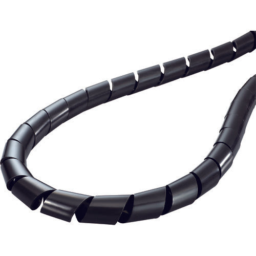 TYTON Spiral Tube (Polyethylene Weather Resistant Grade) Black Length 50m TS-10-W 1 Roll