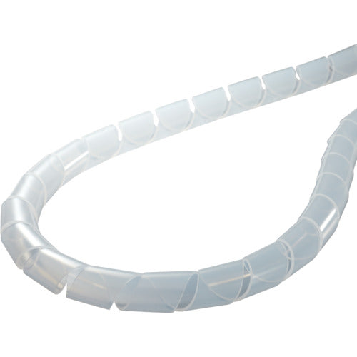 TYTON spiral tube (polyethylene) milky white length 25m TS-20 1 roll