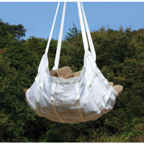 ロックスリング　アイ形ベルトモッコ　１８００×１８００　（シートあり）　BM3H-18　1 枚