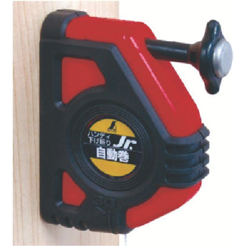 シンワ　ハンディ下げ振りＪｒ．　自動巻　赤　（本体単体）　77501　1 個