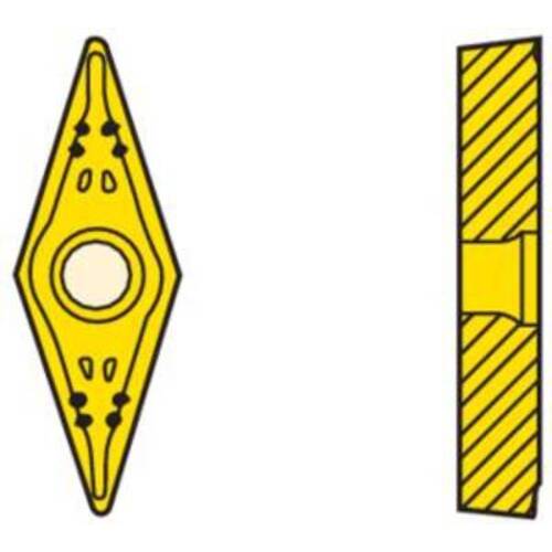 SECO Turning ISO Positive Insert VBMT1604 TH1000 VBMT160408-F1 5 pieces
